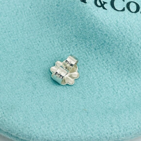 Tiffany Bead Earring Single Replacement Lost Silver Ball HardWear Stud 10mm - Picture 7 of 7